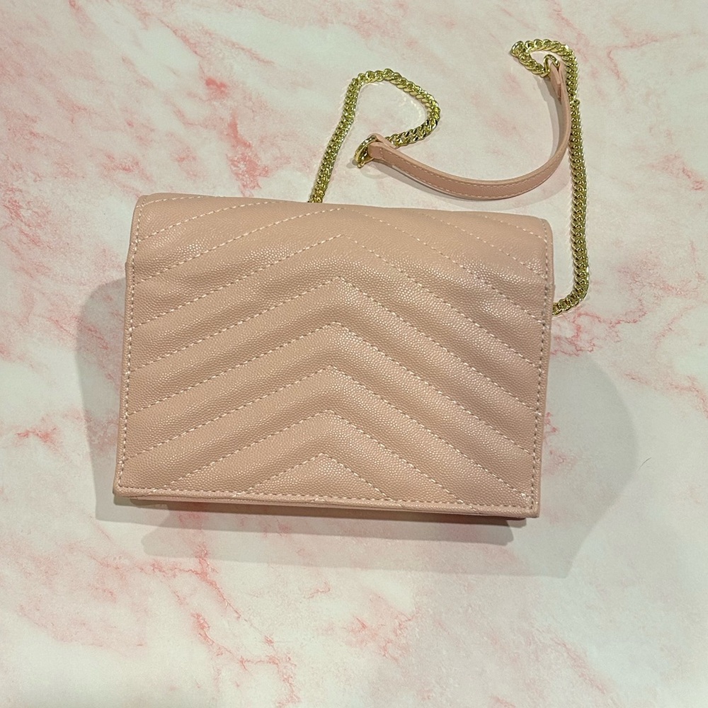 Yves Saint Laurent Blush Quilted Crossbody Bag YSL - Picture 5 of 7